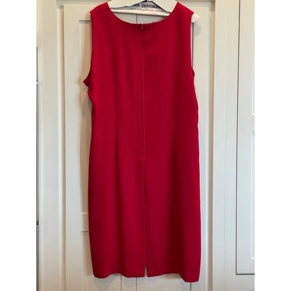 Lady Dorby red dress suit set 22W  90's Y2K  vintage Style - Picture 3 of 13